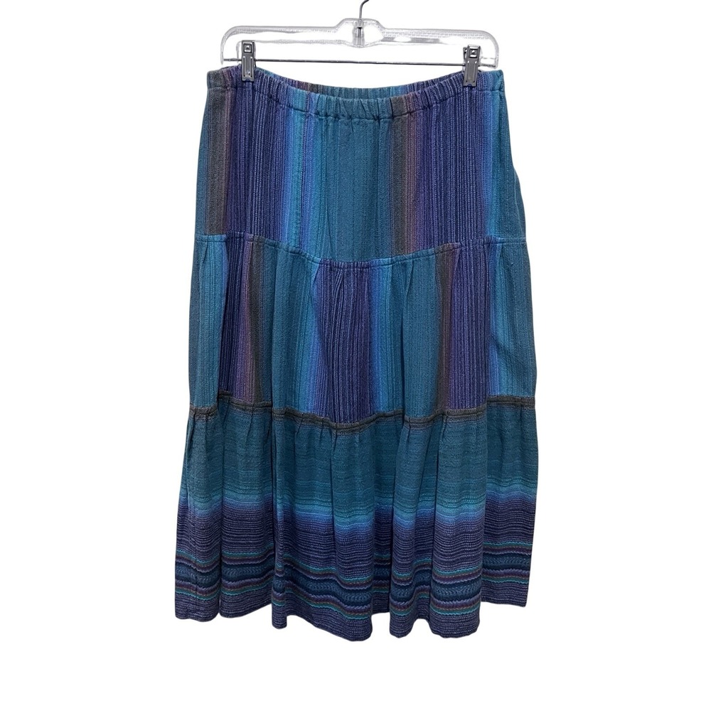 Green Tree Trading Margaret Fischer Handwoven Cotton 2 Pc Set Tiered Skirt & Top - Picture 11 of 13